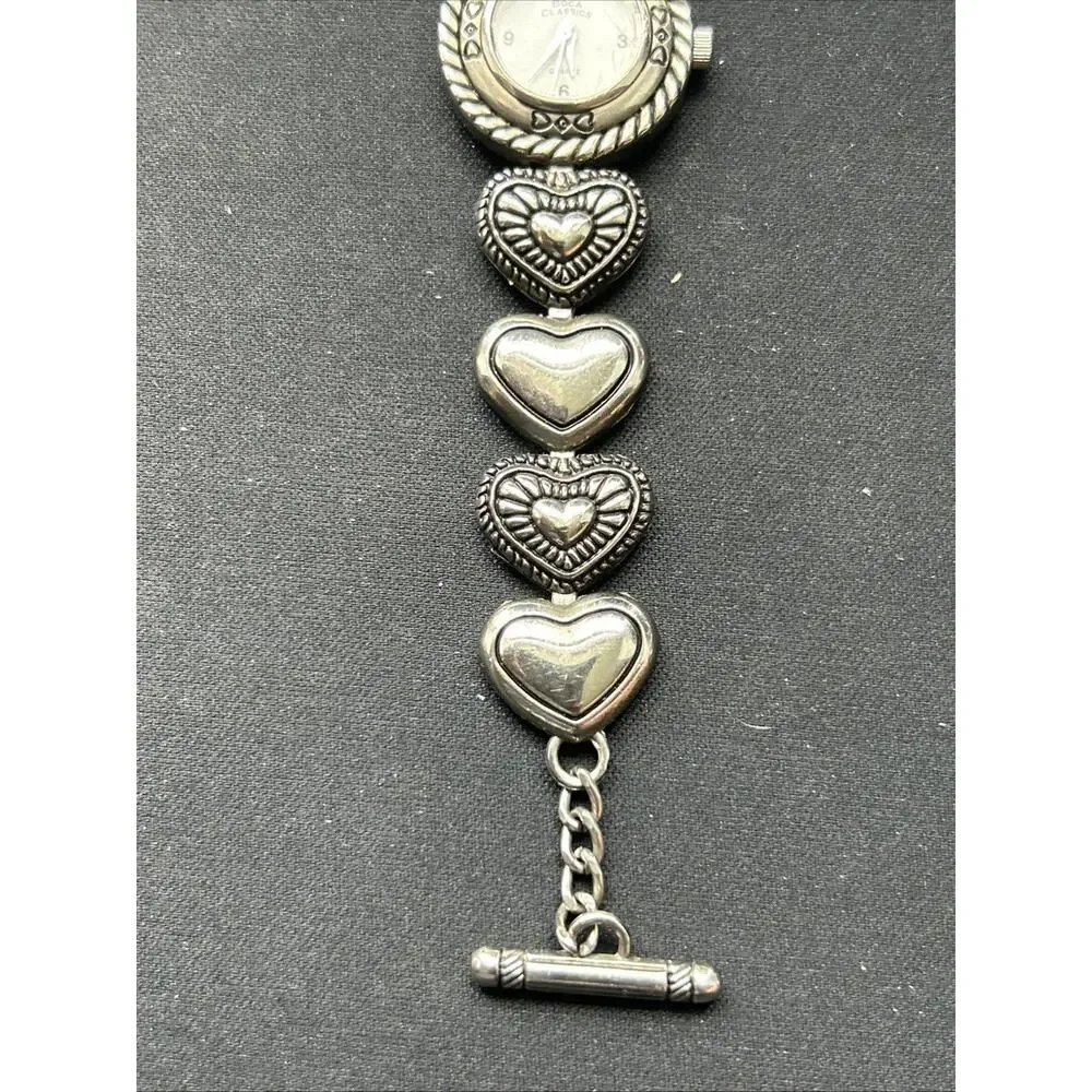 Boca Classics Heart Shaped Band Women’s Quartz Watch
